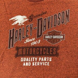 Harley-Davidson Motorcycle Dillon Brothers Omaha-Fremont Nebraska Orange T Shirt